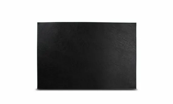 Placemat 30 x 45 cm Lederlook Zwart TableTop