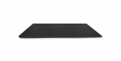 Placemat 43 x 30 cm Leder Zwart Dinner