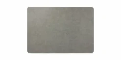 Placemat 43 x 30 cm Structuur Grijs Layer
