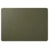 Placemat 43 x 30 cm Structuur Groen Layer