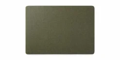 Placemat 43 x 30 cm Structuur Groen Layer