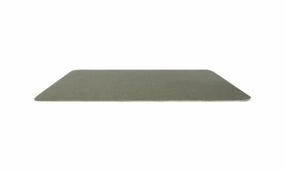 Placemat 43 x 30 cm Structuur Groen Layer