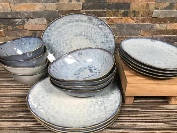 Plat bord 32,5 cm Aicha Blue