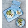 Plat bord 22cm Baikal Blue