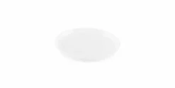 Plat bord 21 cm wit Twirl