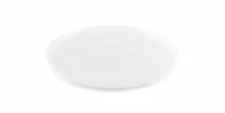 Plat bord 33 cm wit Twirl