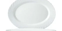 Plat bord ovaal 35 cm Trianon