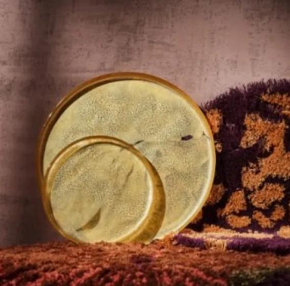 Plat Bord 31 x 1,5 cm Gold Folia