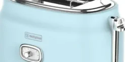 Retro Broodrooster 2 Slice Toaster Blauw Westinghouse
