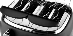 Retro Broodrooster 4 Slice Toaster Zwart Westinghouse