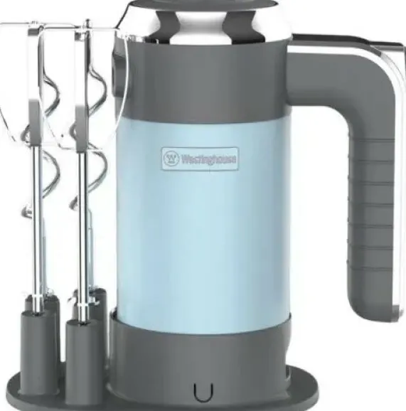 Retro Handmixer Blauw Westinghouse