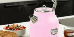 Retro Waterkoker 1,7 liter Roze Westinghouse
