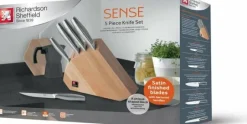 Richardson Sheffield Sense 5-delig messenblok hout