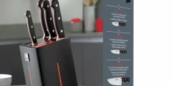 Richardson Sheffield Velocity 5-delig messenblok zwart