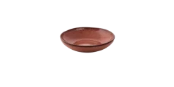 Schaal 17 cm rood Rustique