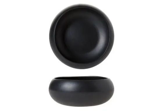 Schaaltje 12 cm Rainbow black mat