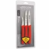 Schilmes set 3 rood Nova
