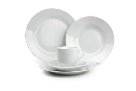 Serviesset 30-delig Basic White