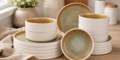 Serviesset 18-delig Coco Groen 6 personen
