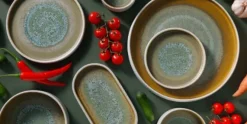 Serviesset 18-delig Coco Groen 6 personen