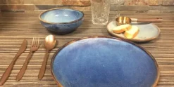 Serviesset 18-delig Nova blauw