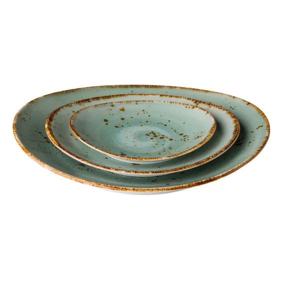 Serviesset 16-delig Q Authentic Aqua
