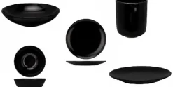 Serviesset 20-delig Venus Black