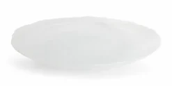 Sierschaal 50 cm rond wit Misty