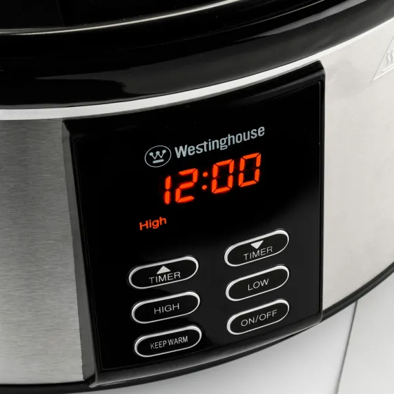 Slow Cooker met Uitneembare Keramische Pan 6 Liter Westinghouse