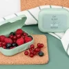 Snackbox 10,9 cm groen Amuse