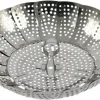 Stoommandje 23 cm RVS