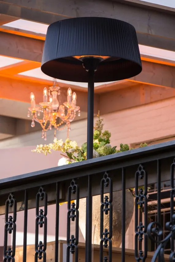 Sunred Heater Artix Staande Lamp Black 2100