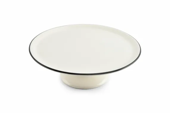 Taartplateau 31 cm Wit Nero