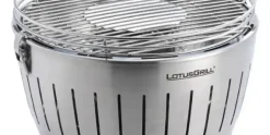 Tafelbarbecue zilver 35 cm LotusGrill