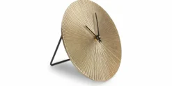 Tafelklok goud 26 cm ribble Zone