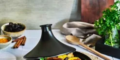 Tajine onyx 25 cm zwart