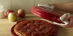 Tarte Tatin set 28 cm Emile Henry Fusain
