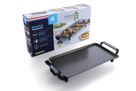 Teppanyaki grill bakplaat 55 x 26 cm BK Connect