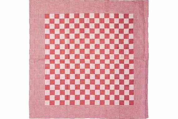 Theedoek Rood Set van 6