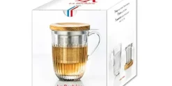 Theeglas met filter 40cl