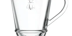 Theeglas op voet Abeille
