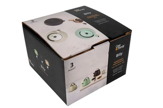 Theepot gietijzer grijs 38 cl Billy