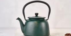 Theepot Gietijzer 0.92L Jane Forestgreen