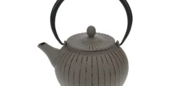Theepot gietijzer met filter grijs 1,2 L Lantern