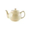 Theepot 0.45L Glanzend 2-Kops Creme