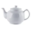 Theepot 1.5L Glanzend 10-Kops Wit