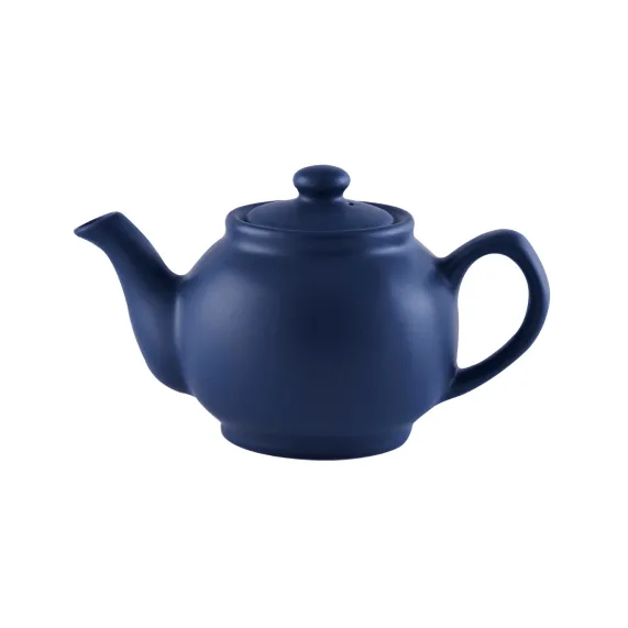 Theepot 0.45L Mat 2-Kops Donkerblauw