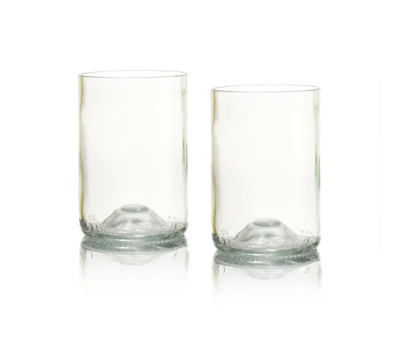 Tumbler 33cl set van 2 Transparant Rebottled