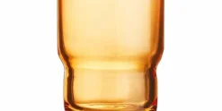 Tumbler glas 22 cl Log Brush Oranje