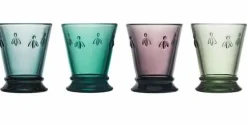 Tumbler op voet 26cl Abeille set van 4